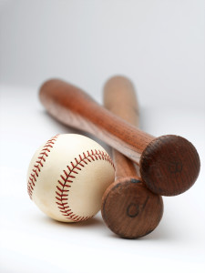 baseball and bats