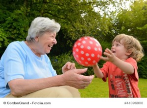 Granny Playing With Kid 1