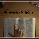 Personalize Scripture