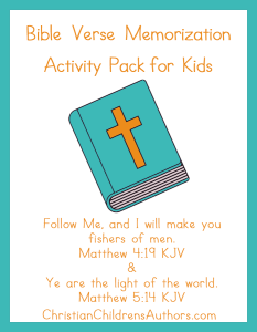 FREE Bible Verse Activities for Kids