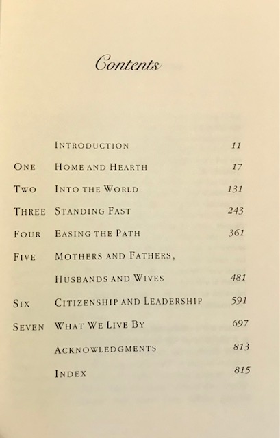 Table of Contents: The Moral Compass