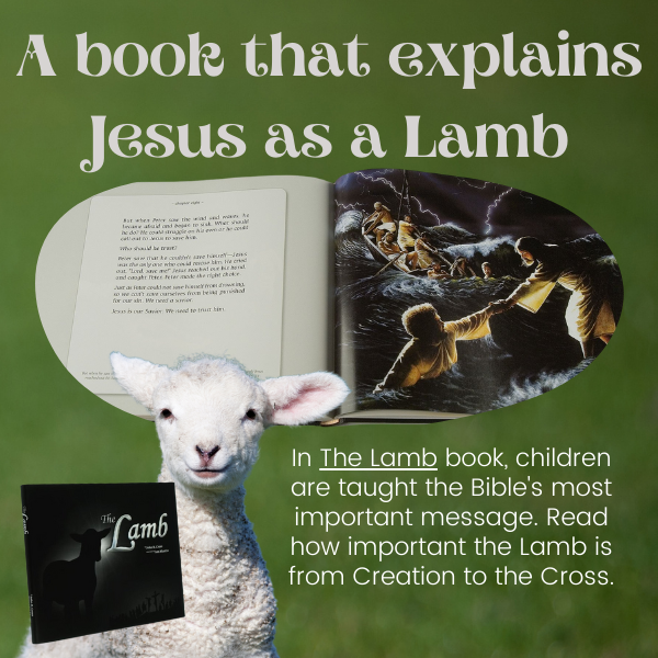 Jesus as a lamb