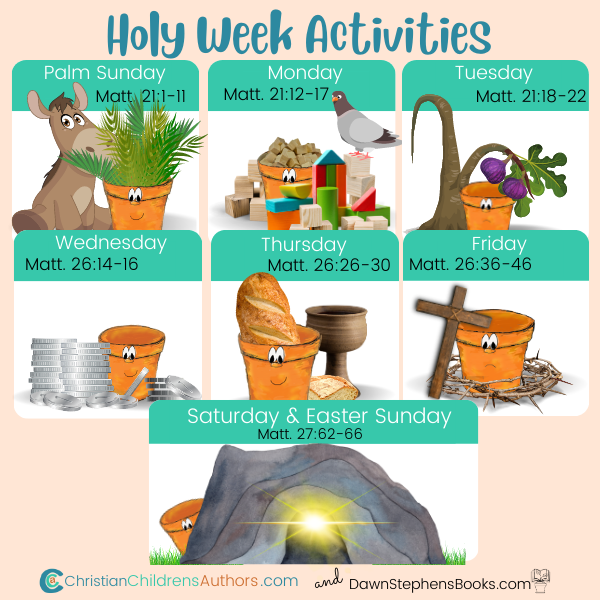 holy week activities to make Easter more meaningful