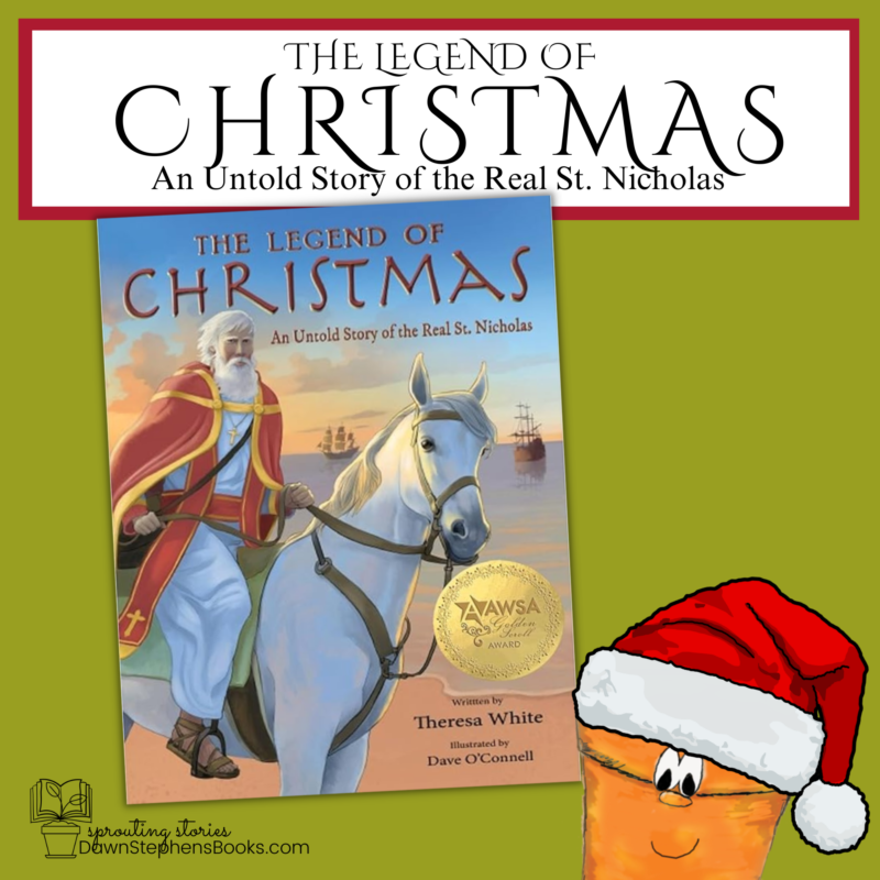 The Legend of Christmas, an Untold Story of the Real St. Nicholas available from Little Pot and Dawn Stephens Books